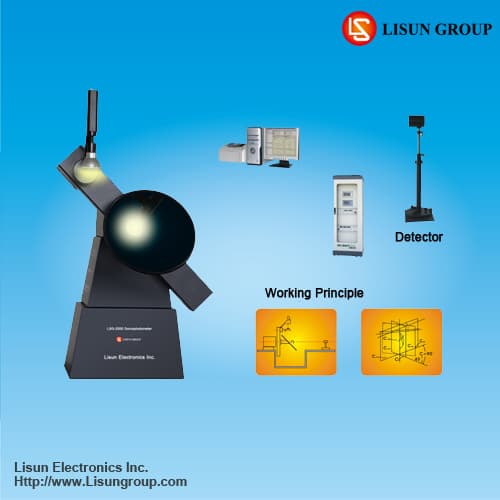 LSG_2000 Mirror Type Goniophotometer System test LED